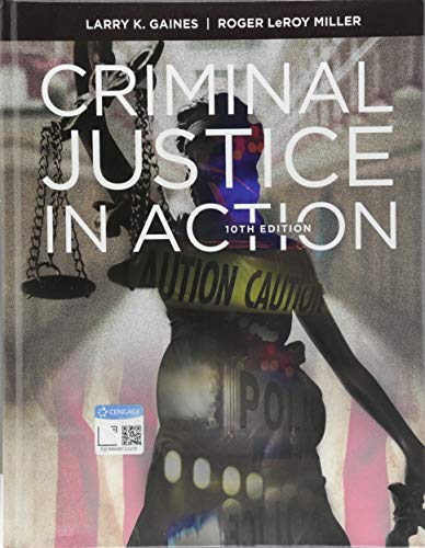 Book Cover Criminal Justice in Action