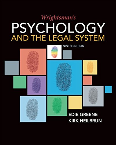 Book Cover Wrightsman's Psychology and the Legal System