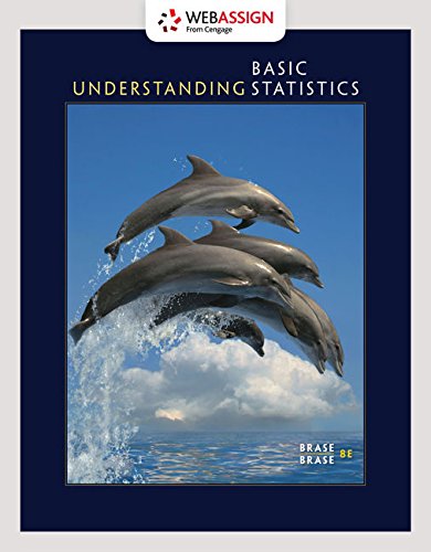 Book Cover WebAssign Printed Access Card for Brase/Brase’s Understanding Basic Statistics, Single Term