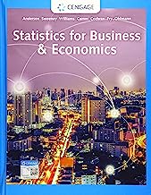 Book Cover Statistics for Business & Economics
