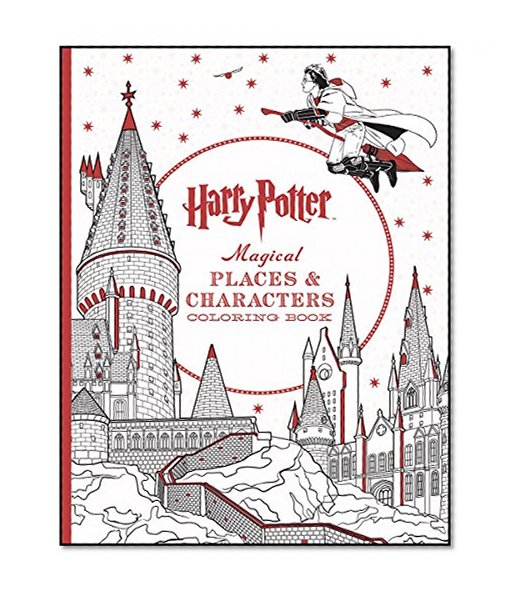Book Cover Harry Potter Magical Places & Characters Coloring Book