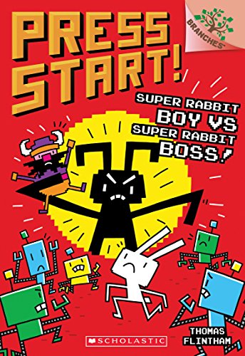 Book Cover Super Rabbit Boy vs. Super Rabbit Boss : A Branches Book (Press Start 4), Volume 4 (Press Start )