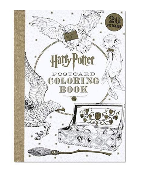 Book Cover Harry Potter Postcard Coloring Book