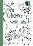 Harry Potter Magical Creatures Postcard Coloring Book