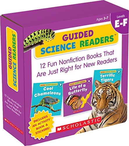 Book Cover Guided Science Readers: Levels E-F (Parent Pack): 12 Fun Nonfiction Books That Are Just Right for New Readers (Guided Science Readers Parent Pack)