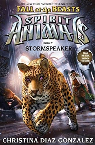 Book Cover Stormspeaker (Spirit Animals: Fall of the Beasts, Book 7) (7)