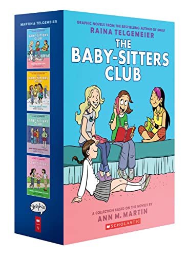 Book Cover The Baby-Sitters Club Graphic Novels #1-4: A Graphix Collection: Full-Color Edition (The Baby-Sitters Club Graphix)