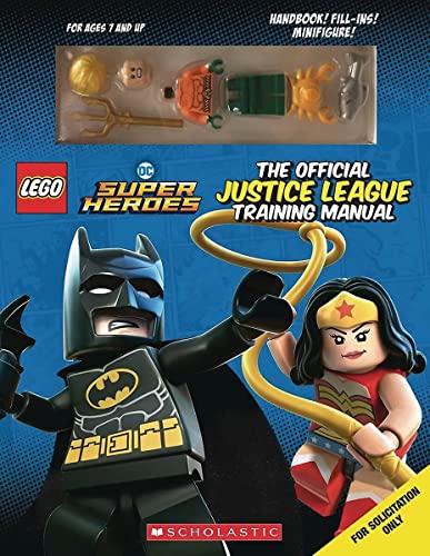 Book Cover The Official Justice League Training Manual (LEGO DC Comics Super Heroes) (LEGO DC Super Heroes)