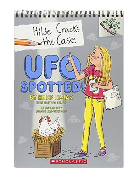 Book Cover UFO Spotted!: A Branches Book (Hilde Cracks the Case #4)