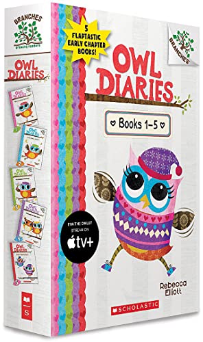 Book Cover Owl Diaries, Books 1-5: A Branches Box Set