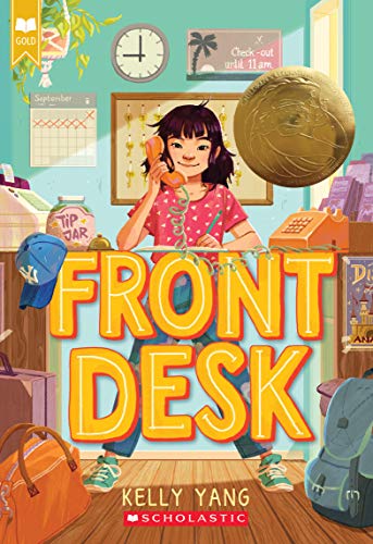 Book Cover Front Desk (Scholastic Gold)