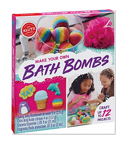 Book Cover Klutz Make Your Own Bath Bombs Arts and Craft Kit