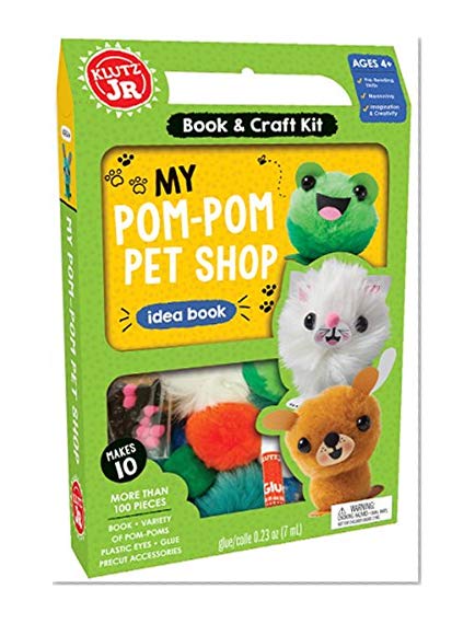 Book Cover Klutz My Pom-Pom Pet Shop Craft Kit