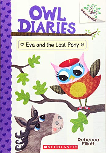 Book Cover Eva and the Lost Pony: A Branches Book (Owl Diaries #8) (8)
