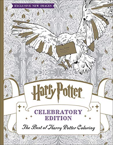 Book Cover The Best of Harry Potter Coloring: Celebratory Edition (Harry Potter)
