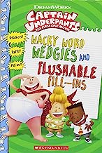 Book Cover Wacky Word Wedgies and Flushable Fill-ins (Captain Underpants Movie)
