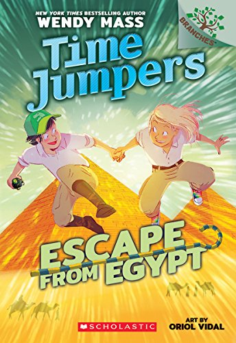 Book Cover Escape from Egypt: A Branches Book (Time Jumpers #2)