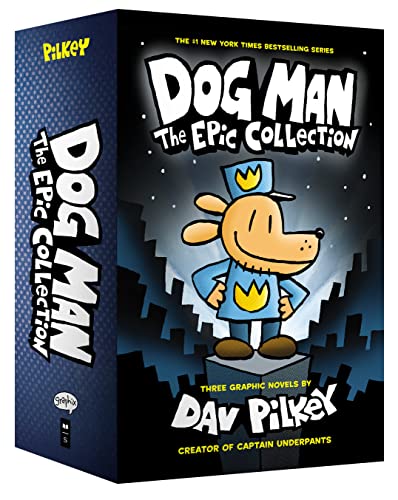 Book Cover Dog Man: The Epic Collection: From the Creator of Captain Underpants (Dog Man #1-3 Boxed Set)