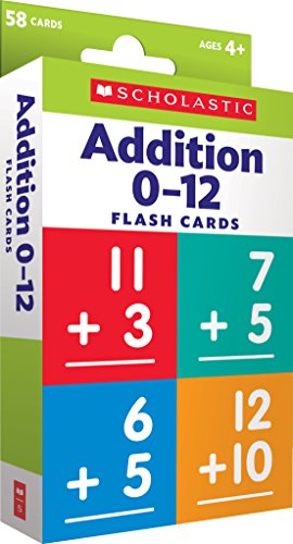 Book Cover Flash Cards: Addition 0 - 12