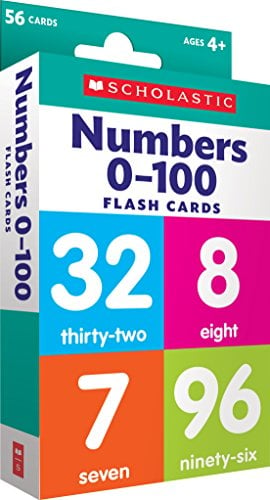 Book Cover Flash Cards: Numbers 0 - 100