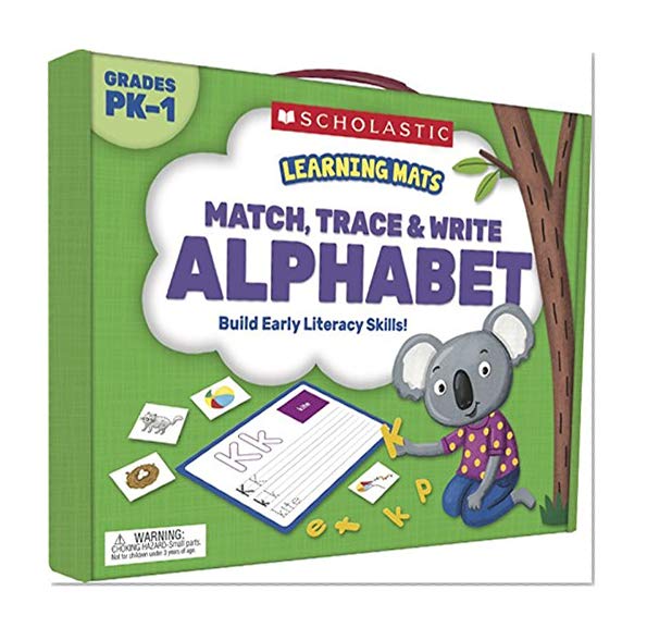 Book Cover Learning Mats: Match, Trace & Write the Alphabet