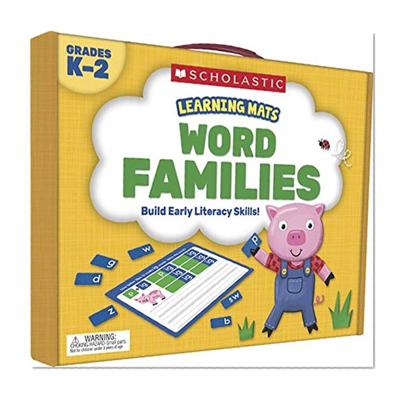 Book Cover Learning Mats: Word Families