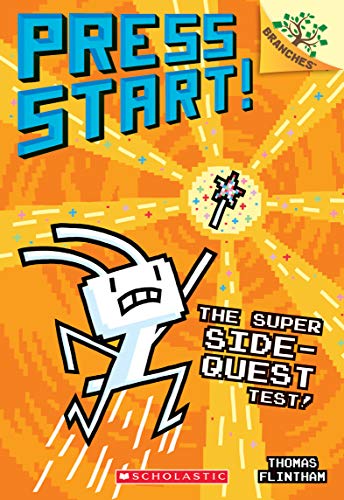 Book Cover The Super Side-Quest Test!: A Branches Book (Press Start! #6) (6)