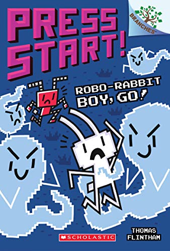 Book Cover Robo-Rabbit Boy, Go!: A Branches Book (Press Start! #7) (7)