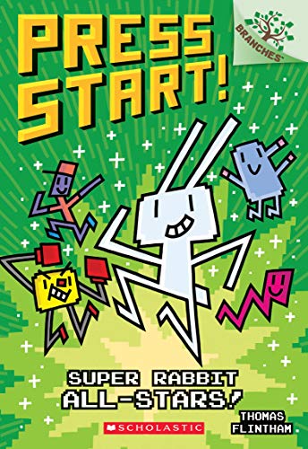 Book Cover Super Rabbit All-Stars!: A Branches Book (Press Start!)