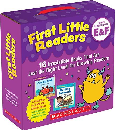 Book Cover Scholastic First Little Readers Parent Pack: Guided Reading Levels E & F