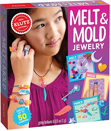 Book Cover Klutz Melt & Mold Jewelry Craft Kit