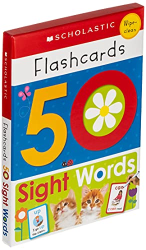 Book Cover Flashcards - 50 Sight Words (Scholastic Early Learners) (Scholastic Early Learners (Cartwheel - US))