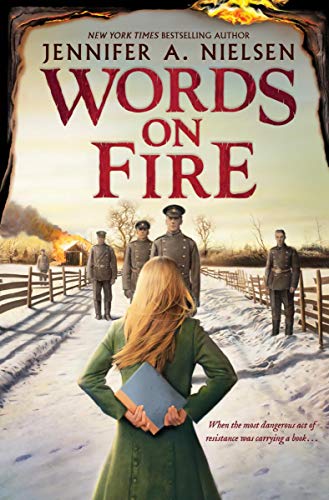 Book Cover Words on Fire