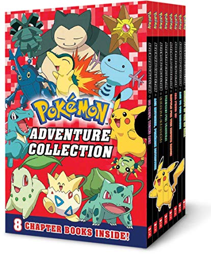 Book Cover Adventure Collection (PokÃ©mon Boxed Set #2: Books 9-16)