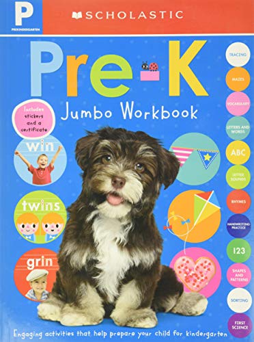 Book Cover Pre-K Jumbo Workbook: Scholastic Early Learners (Jumbo Workbook)