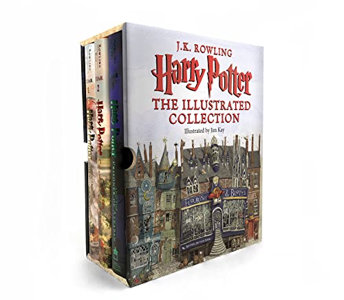 Book Cover Harry Potter: The Illustrated Collection (Books 1-3 Boxed Set)