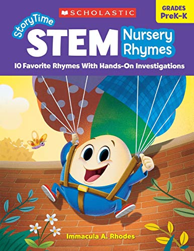 Book Cover Scholastic Storytime STEM Nursery Rhymes, Grades PreK-K