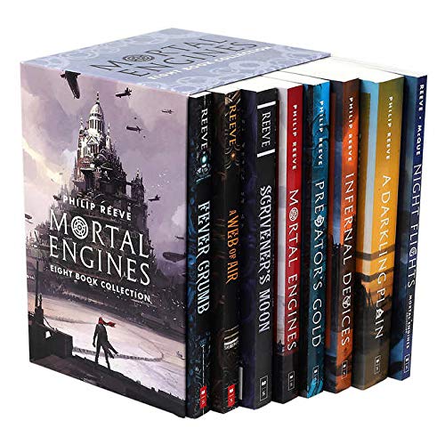 Book Cover Mortal Engines 8 Book Collection