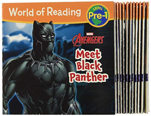Book Cover World of Reading Marvel Meet the Super Heroes! (Pre-Level 1 Boxed Set)
