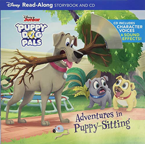 Book Cover Puppy Dog Pals Read-Along Storybook and CD Adventures in Puppy-Sitting