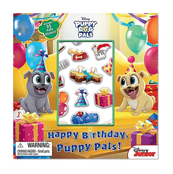 Book Cover Happy Birthday, Puppy Pals! (Disney Puppy Dog Pals)