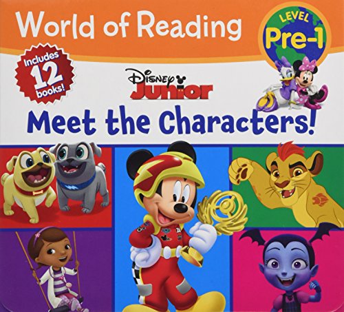 Book Cover Disney Junior: Meet the Characters (World of Reading: Level Pre-1)
