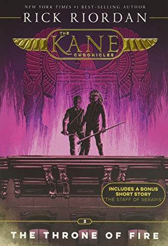 Book Cover Kane Chronicles, The, Book Two The Throne of Fire (Kane Chronicles, The, Book Two) (The Kane Chronicles, 2)