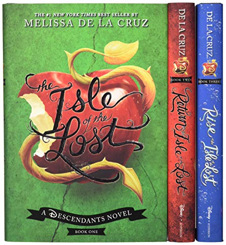 Book Cover Treasures of the Isle of the Lost [3-Book Hardcover Boxed Set + Poster] (The Descendants)