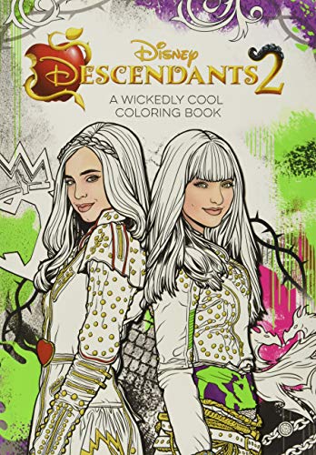 Book Cover Descendants 2 A Wickedly Cool Coloring Book (Art of Coloring)