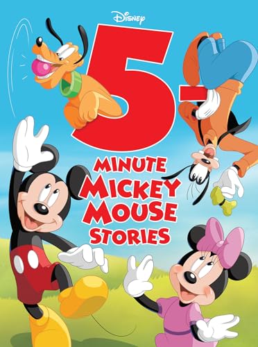 Book Cover 5-Minute Mickey Mouse Stories (5-Minute Stories)