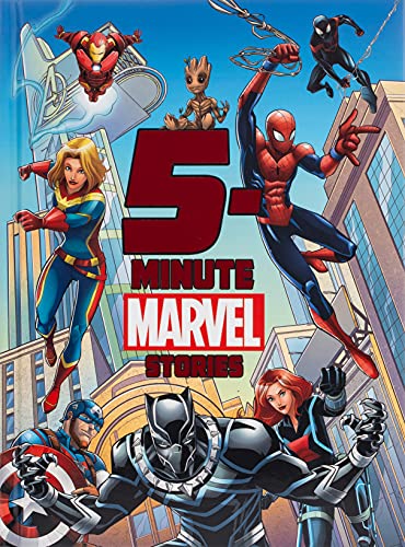 Book Cover 5-Minute Marvel Stories (5-Minute Stories)