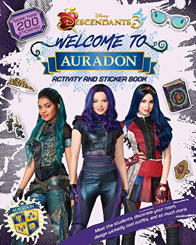 Book Cover Welcome to Auradon: A Descendants 3 Sticker and Activity Book