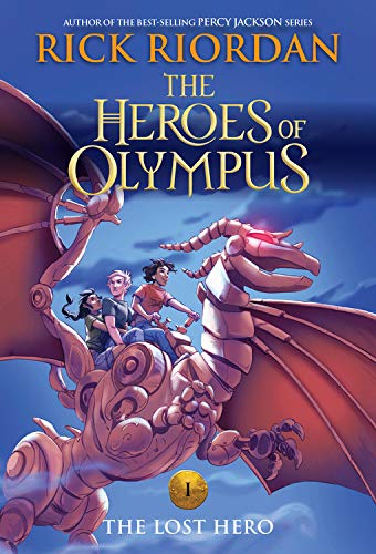 Book Cover The Heroes of Olympus, Book One The Lost Hero (new cover) (The Heroes of Olympus, 1)