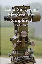 Book Cover Land Surveying Mathematics Simplified